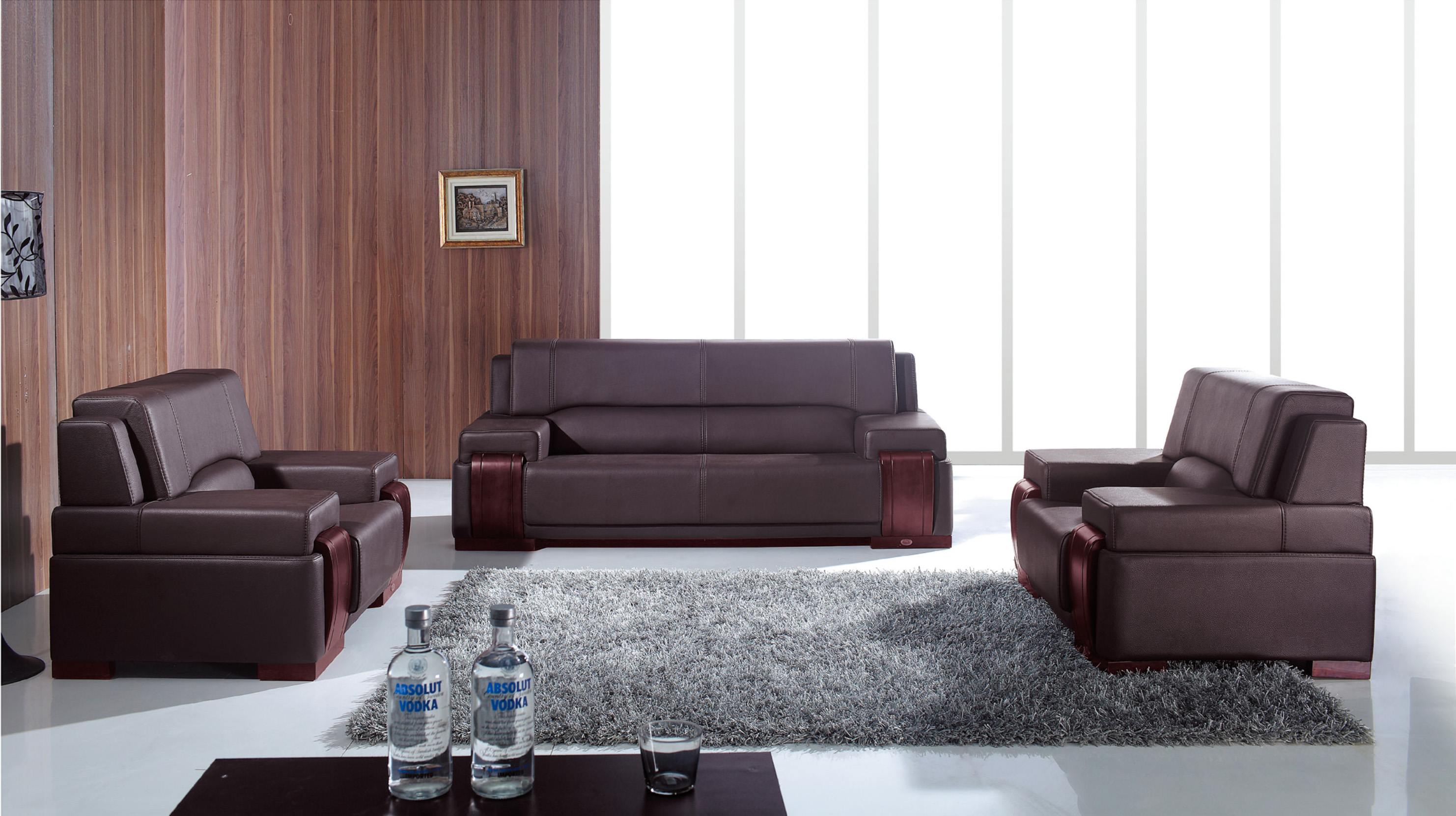 簡(jiǎn)約現(xiàn)代辦公沙發(fā)F011