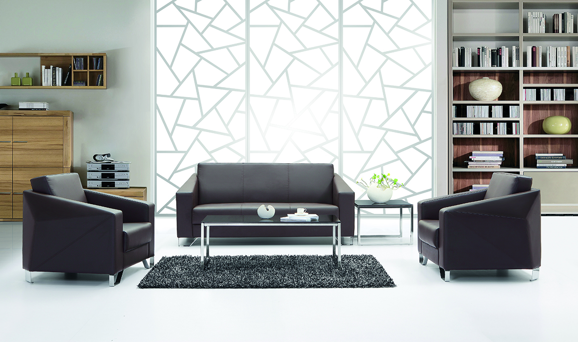 簡(jiǎn)約現(xiàn)代辦公沙發(fā)F019