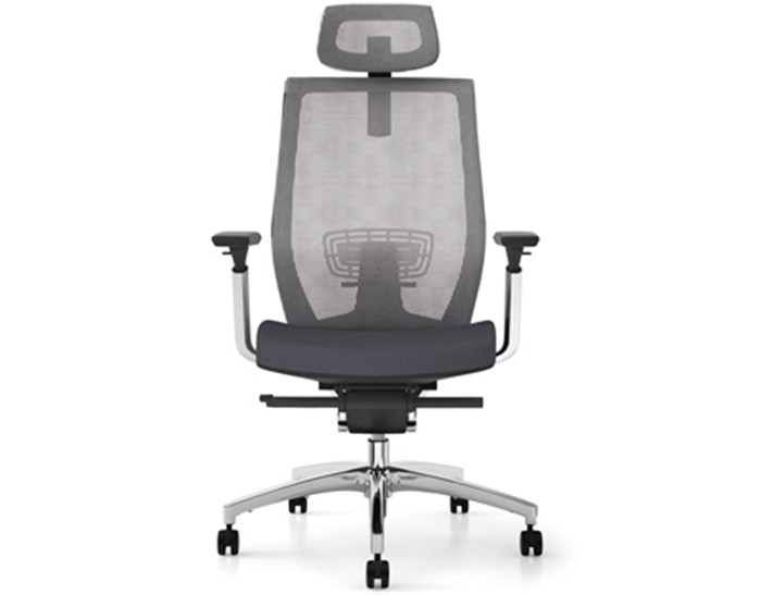 150A ( 白背 黑皮坐 正面)網(wǎng)布班椅